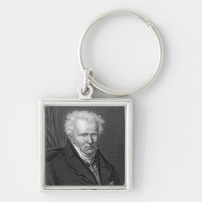 Alexander von Humboldt, engraved by C. Cook Key Ring (Front)