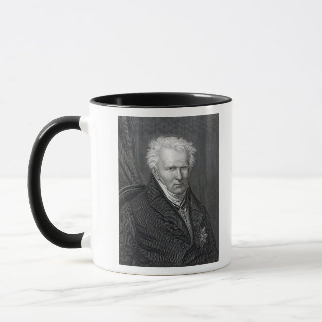 Alexander von Humboldt, engraved by C. Cook Mug (Left)