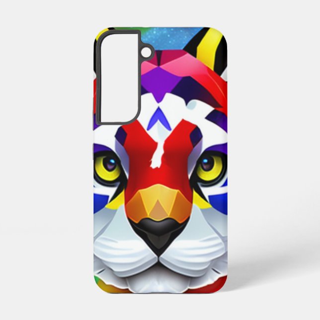 Alexander's Cat closeup Samsung S22 phone case (Back)