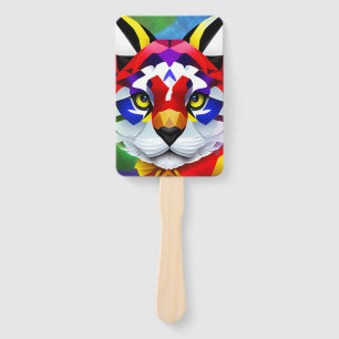 Alexander's Cat rectangle hand fans