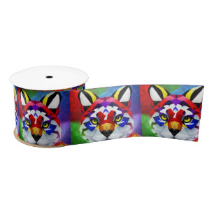 Alexander's Cat ribbon Satin Ribbon