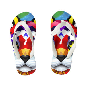 Alexander's Cat toddler flip flops