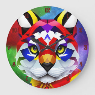 Alexander's Cat wall clock