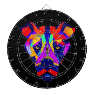 Alexander's Dog black dartboard