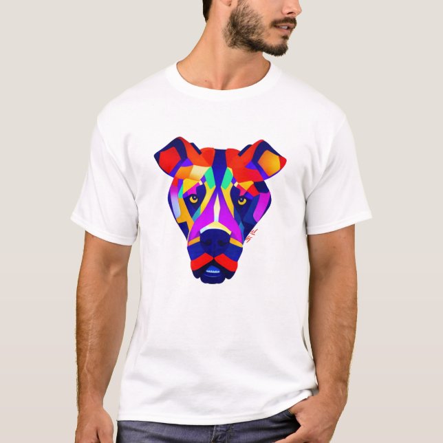 Alexander's Dog men white T-shirt (Front)