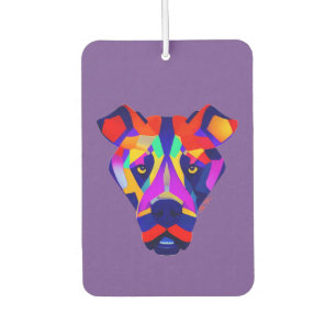 Alexander's Dog purple car air freshener