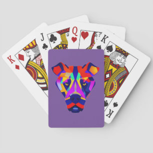 Alexander's Dog purple Poker playing cards