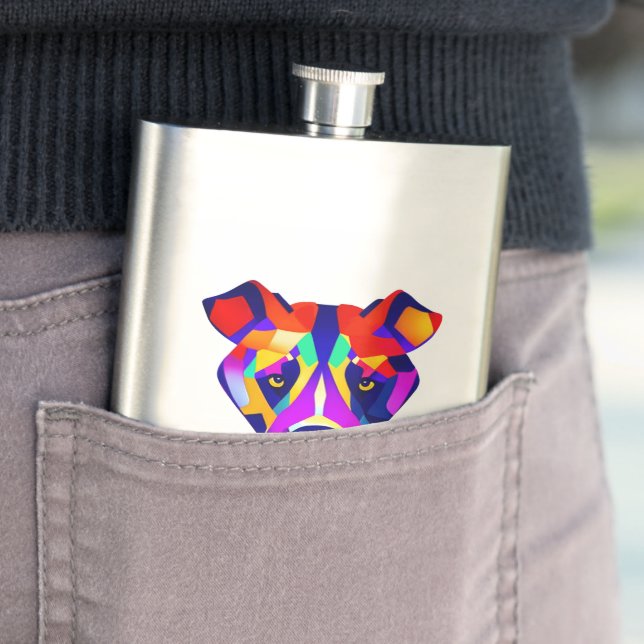 Alexander's Dog stainless steel flask (In Situ)