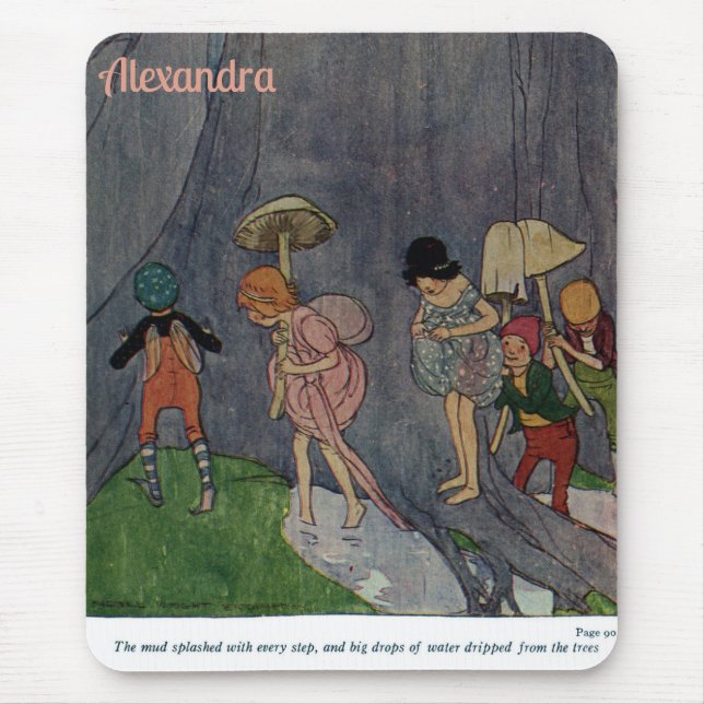 ALEXANDRA ~ Clara Judson ~ Flower Fairies ~ Mouse Mat (Front)
