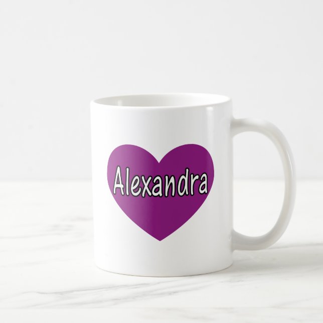 Alexandra Coffee Mug (Right)