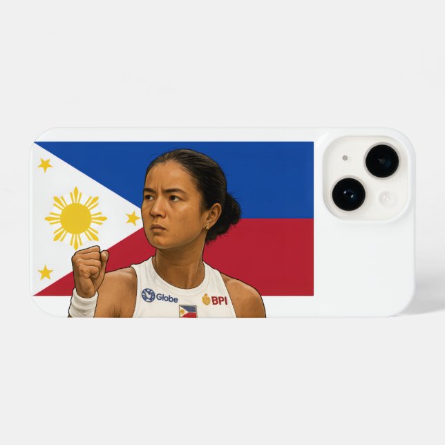 Alexandra Eala – Guadalajara Champion 2025 iPhone Case (Back Horizontal)