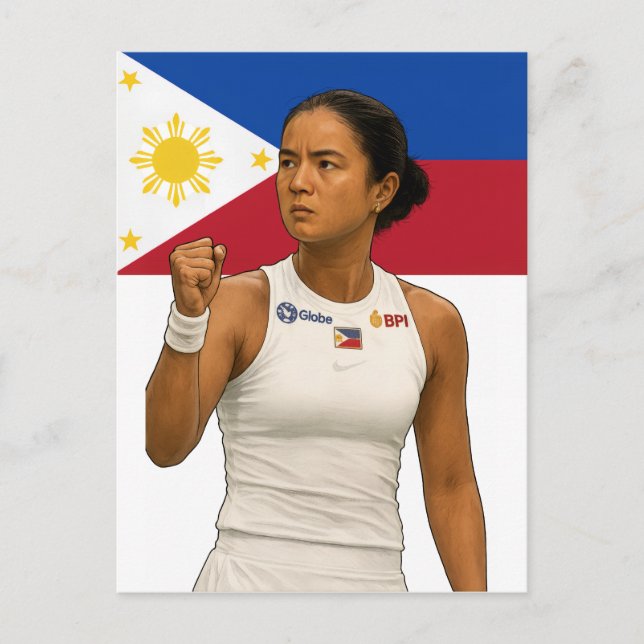 Alexandra Eala – Guadalajara Champion 2025 Postcard (Front)