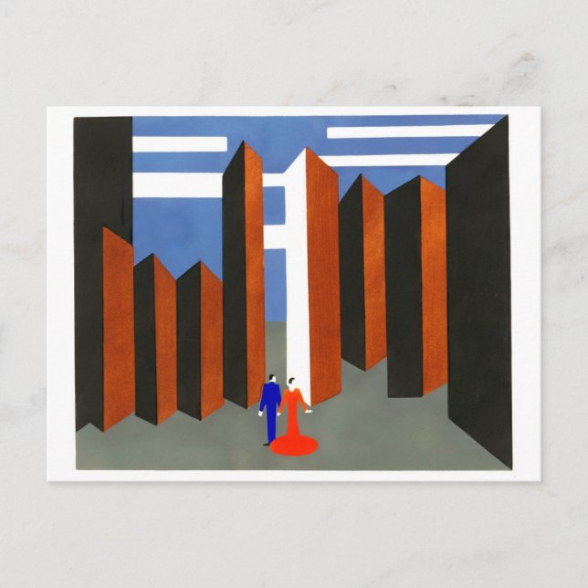 Alexandra Exter Holiday Postcard (Front)