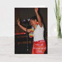 Alexandra the songstress we know and LOVE...