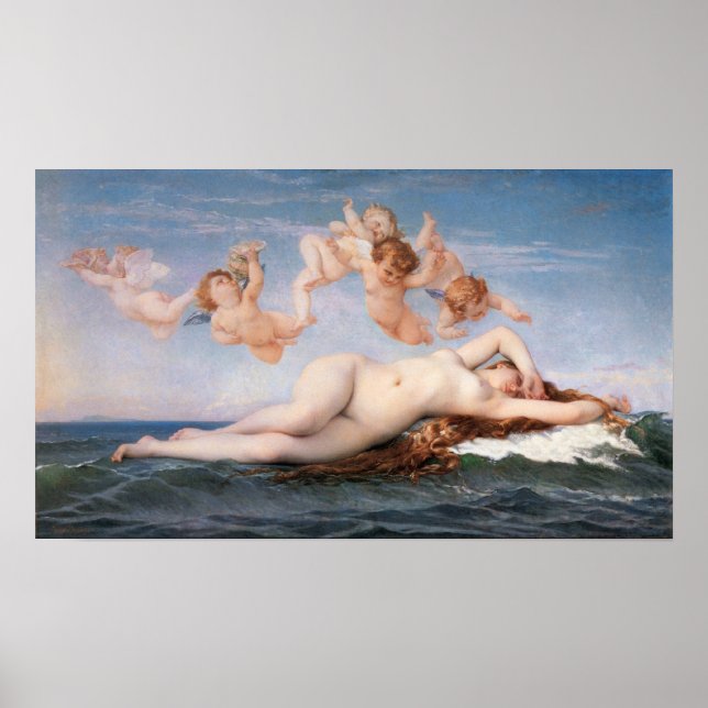 Alexandre Cabanel The Birth of Venus Print (Front)