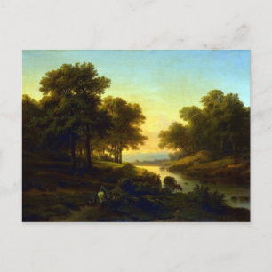 Alexandre Calame Landscape Postcard