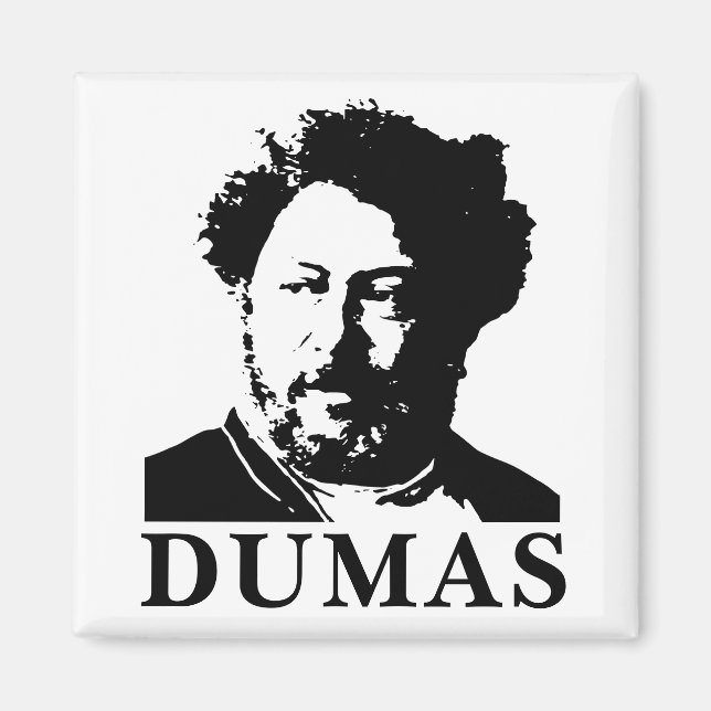 Alexandre Dumas Magnet (Front)