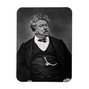 Alexandre Dumas pere (1802-70), from 'Galerie Cont Magnet