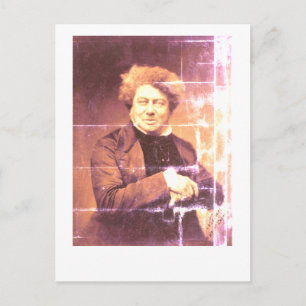 Alexandre Dumas Postcard