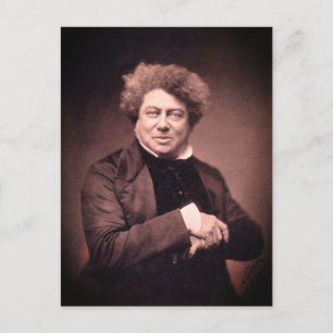 Alexandre Dumas Postcard