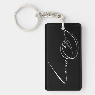 Alexandre Dumas signature autograph famous writer Key Ring