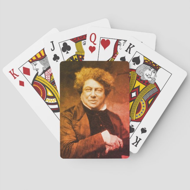 Alexandre Dumas Vintage Playing Cards (Back)