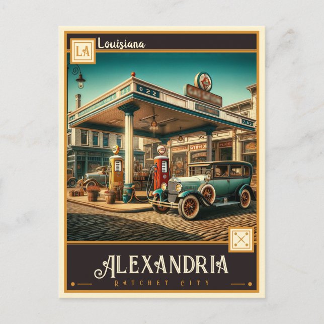 Alexandria, Louisiana  | Vintage Postcard (Front)