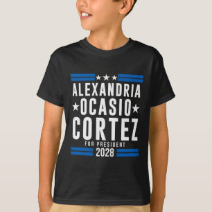 Alexandria Ocasio Cortez For President 2028, Aoc 2 T-Shirt