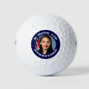 Alexandria Ocasio-Cortez Good Lie Golf Balls