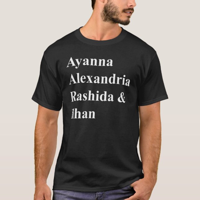 Alexandria Ocasio,   Ocasio Cortez,   Ilhan Omar, T-Shirt (Front)