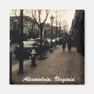 Alexandria Street Photo magnet