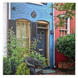 Alexandria VA -  Building With Fire Mark Tile