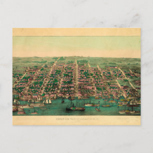 Alexandria, Virginia (1863) Postcard