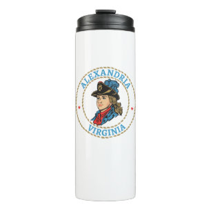 Alexandria Virginia Colonial Thermal Tumbler