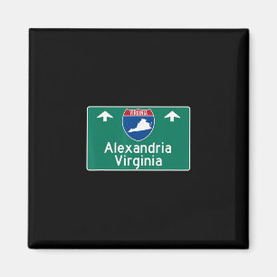 Alexandria Virginia Interstate Highway Vacation So Magnet