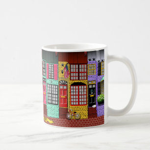 Alexandria, Virginia Townhouses Coffee Mug