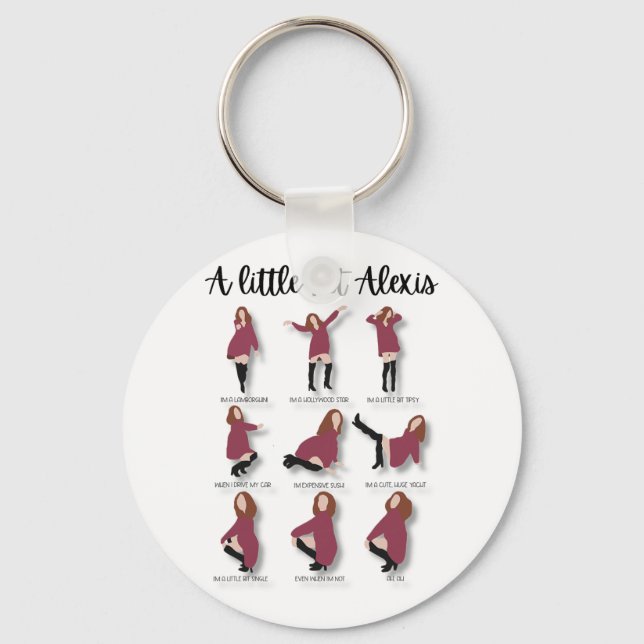 Alexis  key ring (Front)