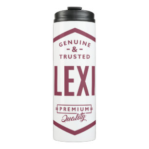 Alexis Personalised Name Birthday Gift Thermal Tumbler