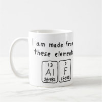 Alf periodic table name mug