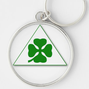 Alfa Romeo Autodelta Clover Key Ring and Key Chain