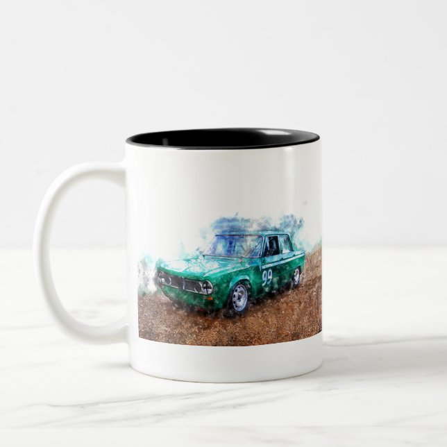 Alfa Romeo Giulia 1600 Ti Super Two-Tone Coffee Mug (Left)