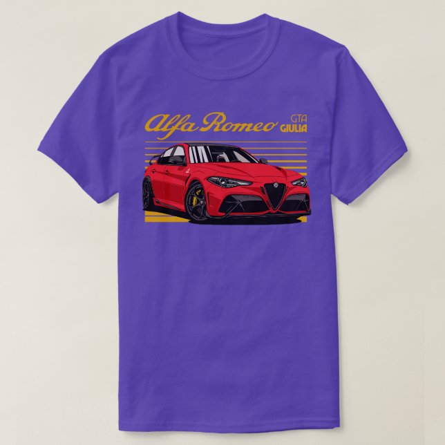 ALFA ROMEO GIULIA T-Shirt (Design Front)