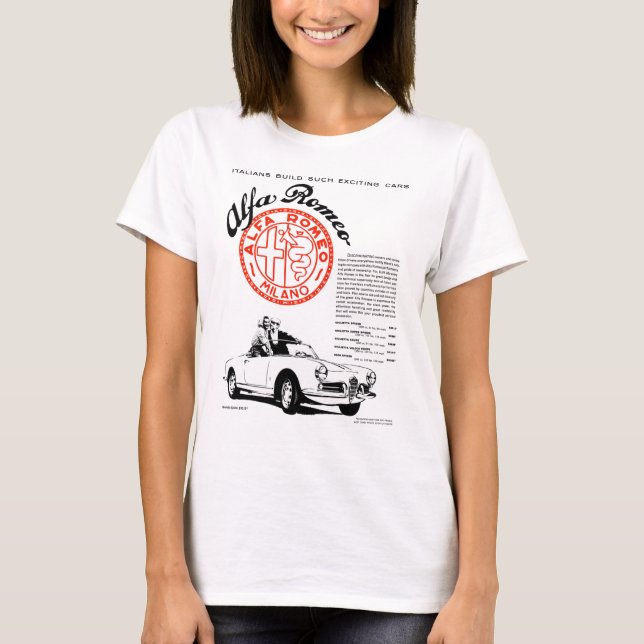 ALFA ROMEO GIULIETTA SPIDER35 T-Shirt (Front)