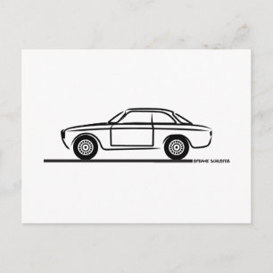 Alfa Romeo GTA GTV T-Shirt Postcard