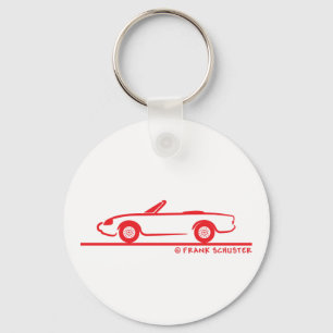 Alfa Romeo Spider Duetto Key Ring