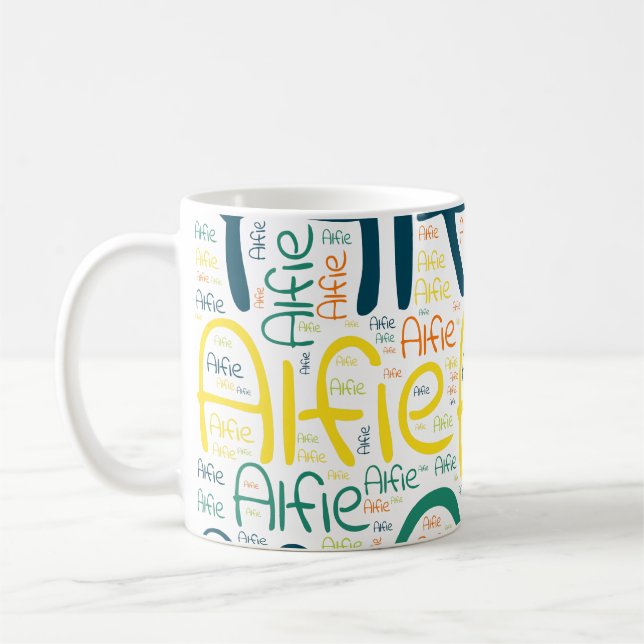 Alfie Coffee Mug (Left)