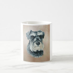 Alfie - miniature schnauzer coffee mug
