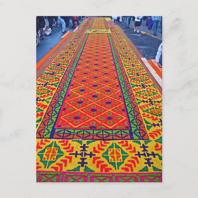 Alfombras de La Antigua 3 Postcard (Front)