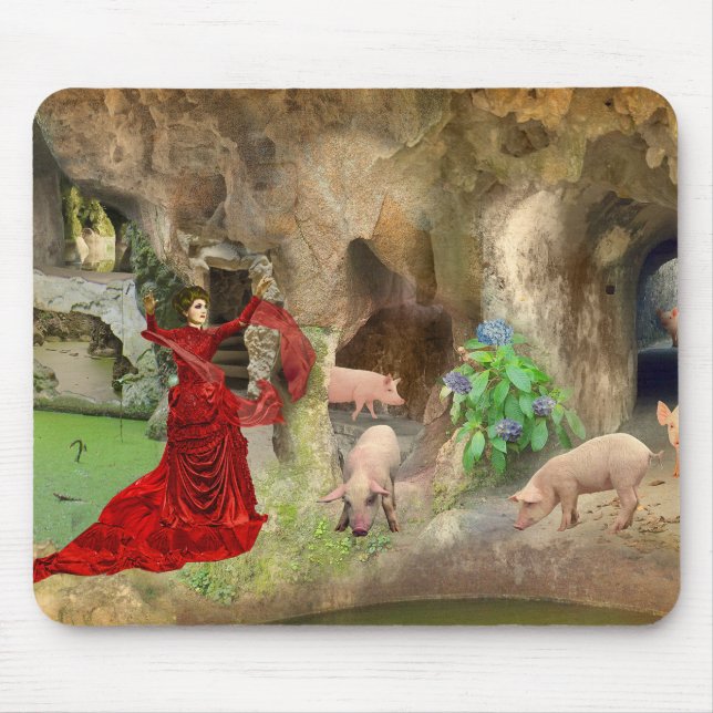 Alfombrilla De Ratón Circe na Quinta da Regaleira Mouse Mat (Front)