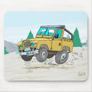 AlfombrillaLandRover88zazzle Mouse Mat